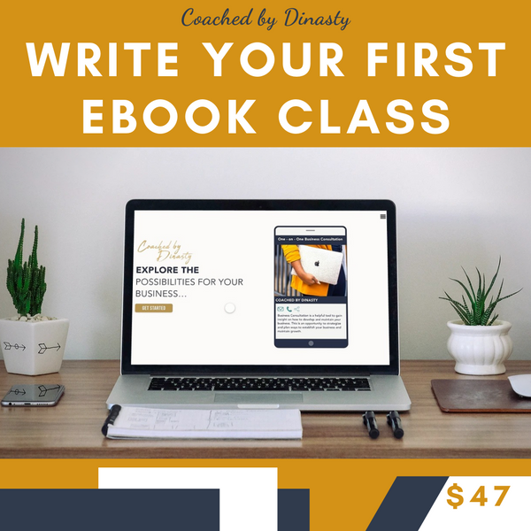 Write Your First Ebook Class